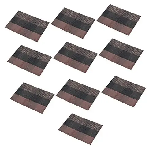 Produktbild: TOPBATHY Isolierte Tischsets 10er-Set PVC-tischsets Für Die Heimdekoration Tischsets Platzsets