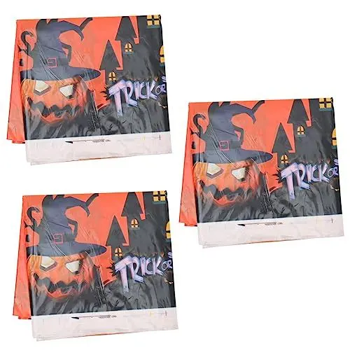 Produktbild: TOPBATHY 12 STK Halloween-tischdecke Esstisch Ornament Fröhlicher Halloween-Tisch Gartentischdecke Tisch Für Zuhause Tischdecke Zur Dekoration Schreibtischaufsatz Desktop-dekor Sport