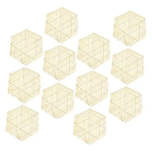 Produktbild: TOPBATHY 12st Bambusmatte Kochmatten Esstisch Platzsets Untersetzer Matte Zum Trocknen Von Lebensmitteln Tablett Tischtabletts Dekorativ Knödelmatte Küchengeschirrmatte Mesh-Matte-pad