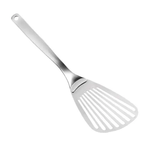 Produktbild: TOPBATHY 1Stk Pfannenwender aus Edelstahl Eierspatel Burger-Spatel Bratpfanne spachtel Pizzaschaufel Kochschaufel Steak frittierter Fisch Metall Kochspatel Edelstahl 304