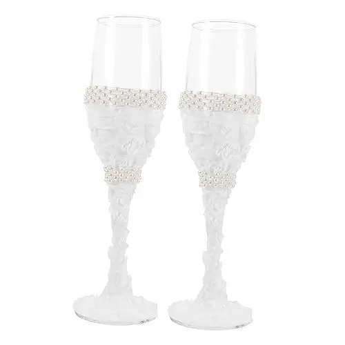 Produktbild: TOPBATHY Einzigartiges Brautpartygeschenk 1 Paar Kreative Weingläser Für Die Hochzeit Dekorativer Kelch