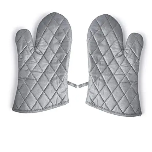 Produktbild: TOPBATHY Wärmeisolierende Ofenhandschuhe Hitzebeständige Küchenhandschuhe Für Ofen Und Grill Mit Aufhängeloch Für Praktische Aufbewahrung