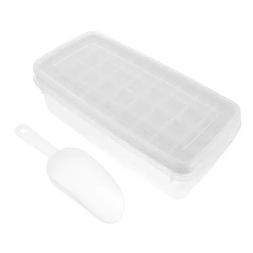 Produktbild: TOPBATHY 1 Satz Silikon-Eiswürfelform de para gelatinas Quadratischer Eiswürfelbereiter Eiswürfelbehälter Eiswürfelbox Werkzeug zur Eisherstellung Eisform für den Hausgebrauch Kieselgel