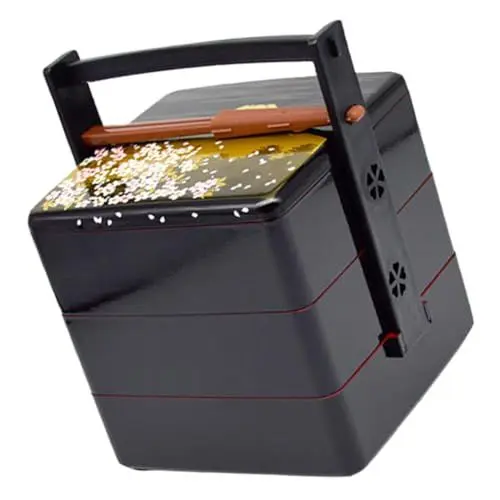Produktbild: TOPBATHY 1 Set-Box Japanische tragbare Lunchbox Sushi Oke Hangiri Picknick-Bento-Behälter Sushi-Servierplatte Lunch-Box Bento-Box Snackbox Lebensmittelbehälter mit Deckel Sushi-Behälter