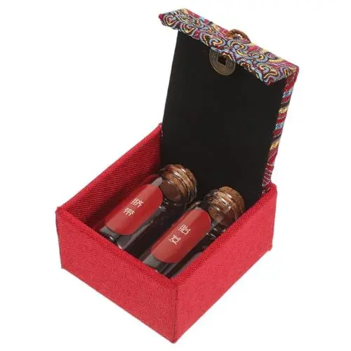 Produktbild: TOPBATHY 1 Set Babyzahn Fetal Haarflasche Kleinkind Zähne Etui Nabelschnur Organizer Kinderwechsel Zähneschoner Säuglings Fetal Haar Etui Neugeborenen Aufbewahrungsflaschen