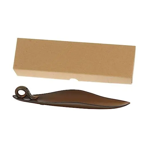 Produktbild: TOPBATHY 1 Stück Retro-räucherstäbchenhalter Räuchergefäß Für Räucherstäbchen Keramik-räuchergefäß Und Blattform Natur-Aussehen