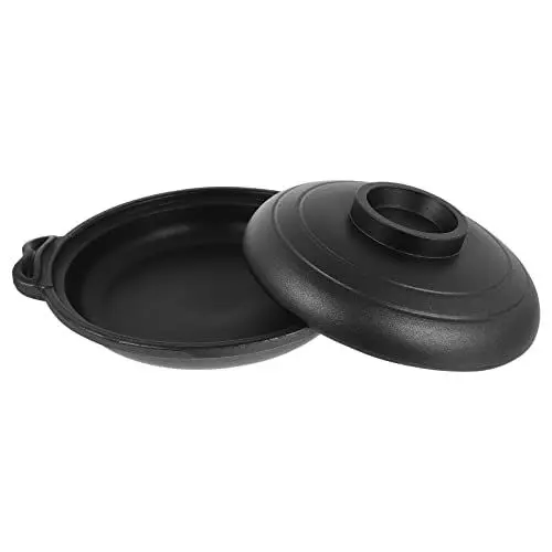 Produktbild: TOPBATHY 1stk Tontopf Induktionskochtopf Suppentopf Brutzelnder Heißer Topf Französische Zwiebelsuppenschalen Keramik-hot Pot Behälter Mit Deckel Streutopf Aluminiumlegierung Dampftopf ß