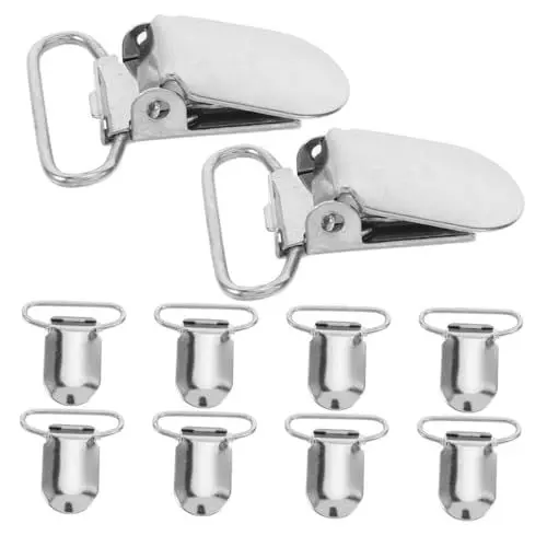 Produktbild: TOPBATHY Clip Sheet Fastener 25 Stück Metallhalter Clips Für Bettlaken Matratzenauflage Sofakissen Tischdecke Bettdecke