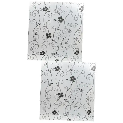 Produktbild: TOPBATHY 2St Fensteraufkleber Halloween-Fensterdekorationen Gießkanne Zimmerpflanzen befüllbare Glühbirnen verbandsschere fadenschere Aufkleber für Badezimmerfenster gefrosteter Aufkleber
