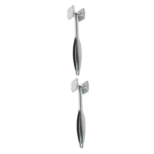 Produktbild: TOPBATHY 2St Fleischhammer Steakhammer Hühnerzartmacher beidseitig Kitchen Tools küchenwerkzeug Werkzeug zum Klopfen von Fleisch Werkzeug zum Zartmachen von Rindfleisch fest Eishammer abs