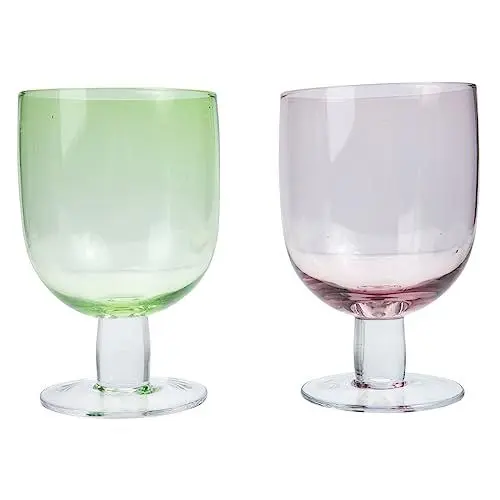 Produktbild: TOPBATHY 2St Kristallglas Kristallgläser Barbecher Bargläser Partybecher Weingläser schnapsgläser Glasbecher exquisiter Kelch Wein Tassen mittelalterlich Weinglas Sektglas Champagnerglas
