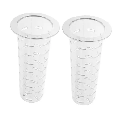 Produktbild: TOPBATHY 2St Saftglas-Ei Fruchtinfuser Fruchtscheiben fruchtsaft Obstsoda Eiszylinder-Getränkespender Getränkespender Krug Fruchtaufguss für Wasserflaschen Wasseraufguss Acryl Transparent