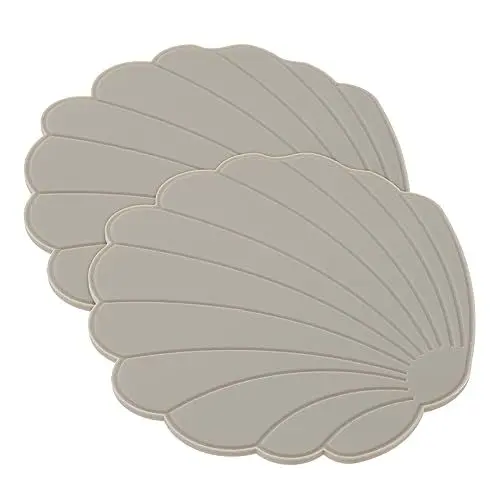 Produktbild: TOPBATHY 2pcs Isolierung Bord Matte Tasse Pads Silikon Wärme-beständig Flasche Matten