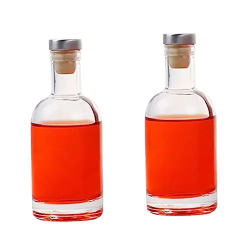 Produktbild: TOPBATHY 2 Stücke 200 Ml Verdickte Schnapsflaschen Schraube Textur Boden Für Robuste