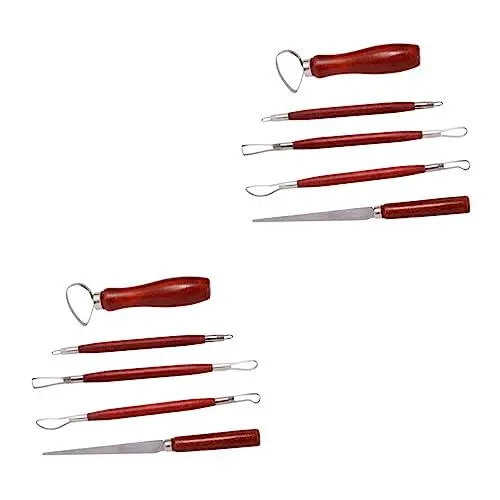 Produktbild: TOPBATHY 2 Sätze Halloween-schnitzmesser Seifenschnitzwerkzeug Halloween-sculpting-kit Kürbis Schnitzmesser Werkzeuge Zum Ätzen Von Kürbissen Gravierter Kürbisschneider Holz