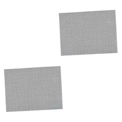 Produktbild: TOPBATHY 2st Grill Netz Matte Grillmatten Mesh Grill-mesh-pad Grillpads Für Den Außenbereich Grillauflagen Für Den Außenbereich Grillgittermatte Gittergewebe Glasfaser Grillzubehör