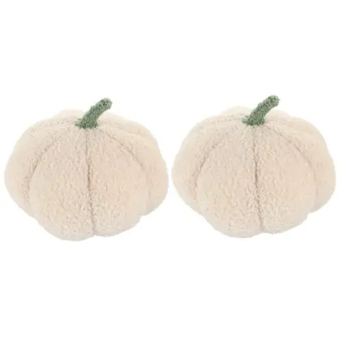 Produktbild: TOPBATHY 2st Kürbis Kissen Halloween-Kissen Süßes Kürbiskissen Weiches Dekokissen Gefüllte Kürbiskissen Fallen Kürbiskissen Kürbis Plüschkissen Kürbiskissen Kissen Kürbis Zurück Samt