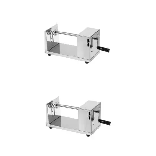 Produktbild: TOPBATHY 2st Spiralgemüseschneider Dicer Gemüseschneider Spiralförmiger Kartoffelschneider Kartoffel-spiralschneider Pommes-schneidwerkzeug