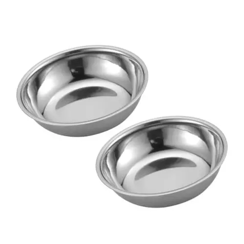 Produktbild: TOPBATHY Nicht-edelstahl Sauce Gericht Gewürz Schüssel Set Breiten Rand Für Einfache Mischen Portion