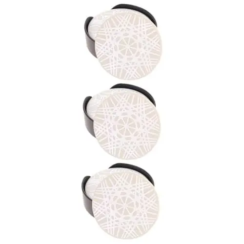 Produktbild: TOPBATHY 3 Sätze Silikon-Untersetzer Anti-Verbrühungs-Tassenmatte Korkuntersetzer für Getränke Kitchen Accessories mutfak aksesuarları dekorativer Tassenuntersetzer Untersetzer Lagerregal