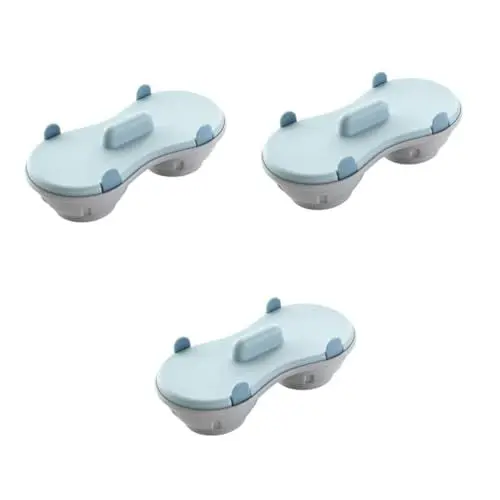 Produktbild: TOPBATHY 3 Stk Mini Eierkocher Eierdampfer für die Mikrowelle gedämpfter Eierbecher gedämpfte Eierschale