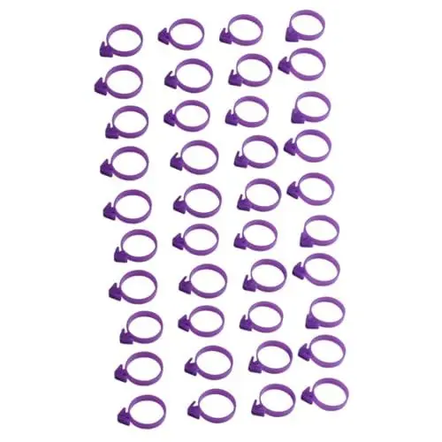 Produktbild: TOPBATHY 40 Stück Verschlüsse Backbeutel Clips Spritzbeutel Krawatten Spritzbeutel Spritzbeutel Dekorationsbeutel Krawatten Backbeutel Krawatten Zuckerguss Beutel