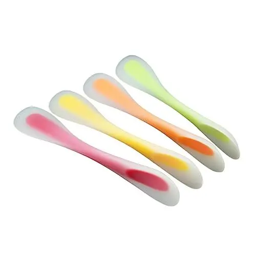 Produktbild: TOPBATHY 4 Stück Gebäckbuttermischer spatel raclette kochgeschirr Teigspachtel silikonschaber teig spatel Mixer Spatel flexibler Kochschaber Sahnerührlöffel Doppelkopfspatel Backwerkzeug