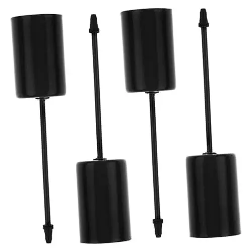Produktbild: TOPBATHY 4 Stück Weihnachtskerzenhalter Kerzenbecher Hochzeitsdekoration blumenvase Kerzenbasis Kerzenhalter Kerzenbecher aus Metall Kerzenhalter mit Spitze Rostfreier Stahl
