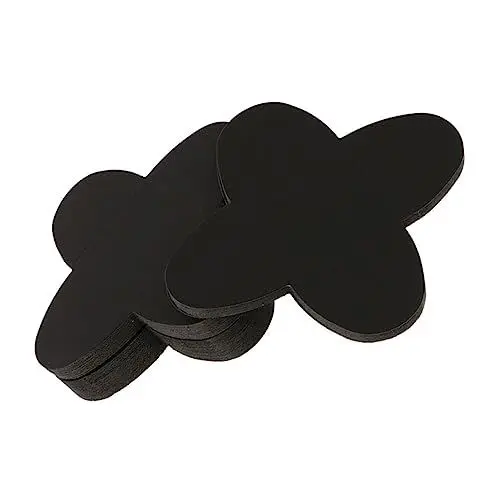 Produktbild: TOPBATHY 50 Stück Schokoladentablett Schokoladenverpackungstabletts Schwarze Cupcake-Wraps pralinenverpackung Pralinen verpackung Packpapier Schokoladenfach Tablett Schokoladen-Trennschalen