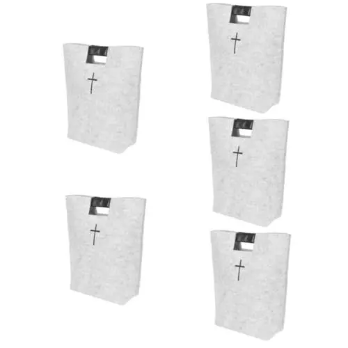 Produktbild: TOPBATHY 5 Stück Bibeltasche Einkaufstasche Für Damen Herren Geldbörse Umhängetasche Bibel Geldbörse Herren Tragetasche Herren Handtasche Carteras De Mano Para Mujer Damen