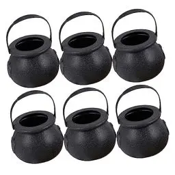 Produktbild: TOPBATHY 6St Halloween-Süßigkeiten-Eimer Mini Wasserkocher die Einkaufstasche Mini halloween süßigkeiten set halloween behälter für süßigkeiten Süßigkeitenbehälter Hexengeschenkdose Plastik