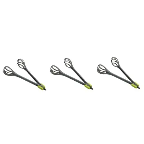 Produktbild: TOPBATHY 6 Stk Schneebesen aus Nylon handrührgerät Stabmixer Eiermischer Backzangen Mixgerät pürierstab Backwerkzeug Küchengerät Handbuch Food-Clip Geschirr kleine Werkzeuge