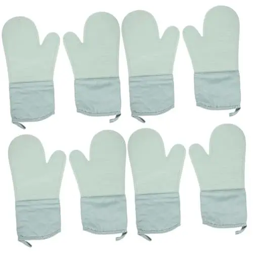 Produktbild: TOPBATHY 8 STK Ofenhandschuhe Silikon Herrenhandschuhe Backhandschuhe Pelletgrills Für Männer Outdoor-Handschuhe Hot-Pot-Grill Silikon-ofenhandschuhe Gasgrill Kieselgel Zubehör Haushalt