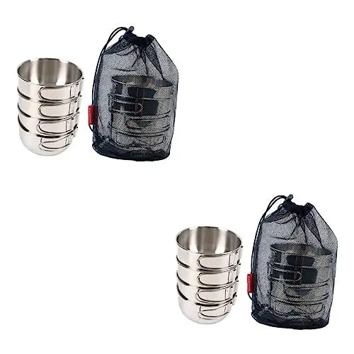 Produktbild: TOPBATHY 8 Stk Picknick-Kombination geschirr trifle schüssel essgeschirr outdoor camping schüsseln Campinggeschirr Gewürzsaucenbecher Schüssel zum Servieren von Reis Campingschüssel
