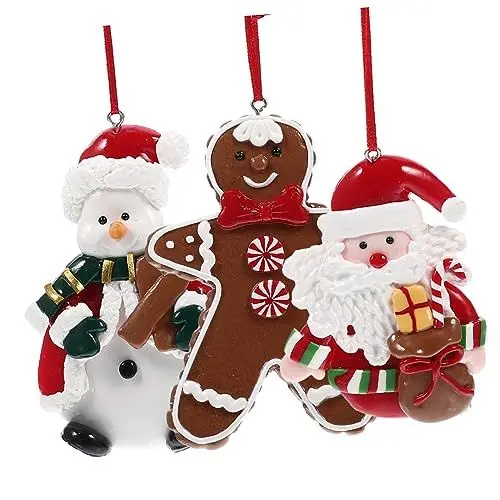 Produktbild: TOPBATHY 9 STK Weihnachtsanhänger aus weihnachtsdeko Weihnachts Figuren Weihnachtsschmuck für zu Hause Dekorationen für Zuhause Weihnachtssto Weihnachtsbaum hängende dekore