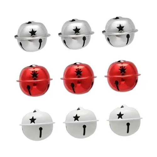 Produktbild: TOPBATHY Metall Weihnachtsschmuck Weihnachtsglocke Weihnachten Weihnachtsschmuck Glocken Dekorative Hängeglocken