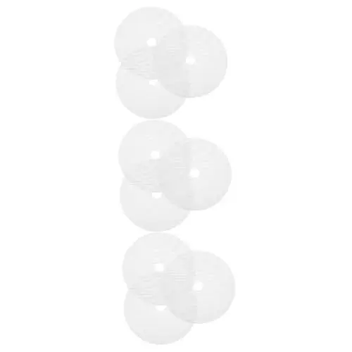 Produktbild: TOPBATHY 9 Stk Obsttrocknermatte Obsttrocknereinsatz Lebensmitteltrocknermatte Antihaft-dörrmatten Für Obst Gefriergetrocknete Maschine Tabletts Desidratadoras d Fritteuse Weiß Kieselgel