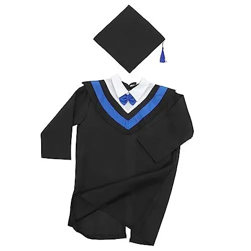 Produktbild: TOPBATHY Abschlusshut Mit Quaste Hüte Für Kinder Kinderanzüge Für Jungen Schwarze Abschlusskappe Abschlussgeschenke 2022 Grad Party-outfits Matt Junge Anzug Kleid Tanzkostüm Student
