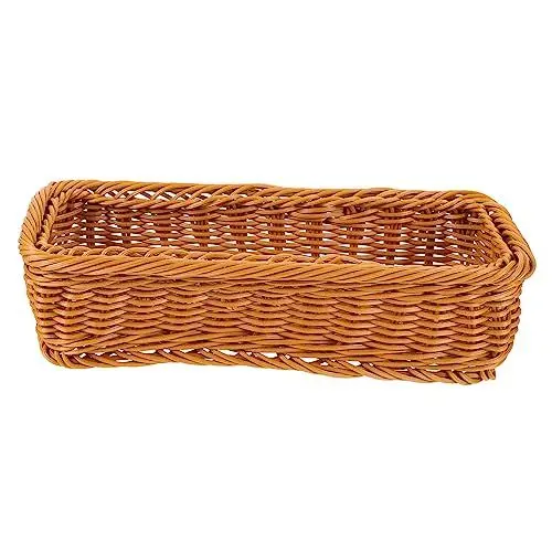 Produktbild: TOPBATHY Großer Aufbewahrungskorb Für Den Schreibtisch Dekorativer Tischkorb Kunststoff Home Organizer Aufbewahrungsbox Für Gewürzgläser