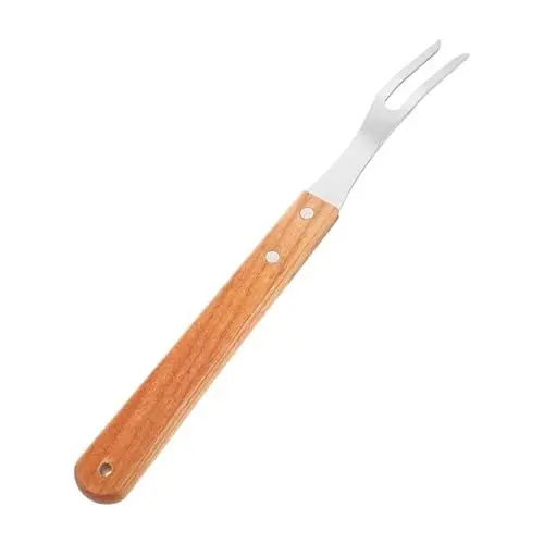 Produktbild: TOPBATHY BBQ-Fleischgabel Grillspieß Outdoor-Grillgabel Grillbesteck BBQ Grillgabel Grill Fleischgabel Bratstäbchen für den Außenbereich Fleischgabeln für Fleisch Rostfreier Stahl