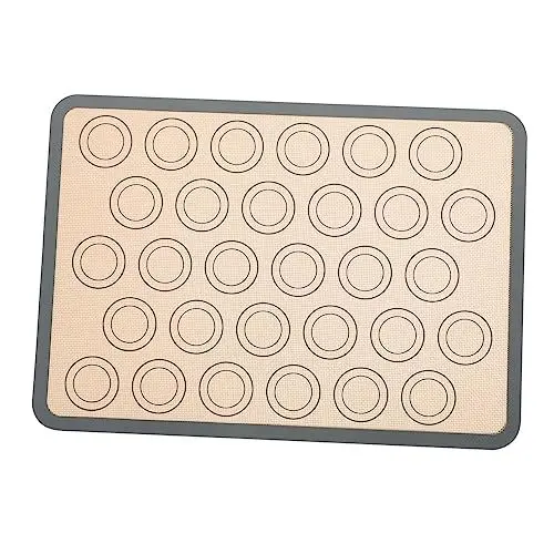 Produktbild: TOPBATHY Antihaftbeschichtete Silikon-backmatte – Wiederverwendbar Und Hitzebeständig Für Die Küche – Perfekt Für Kekse Kuchen Und Zum Backen