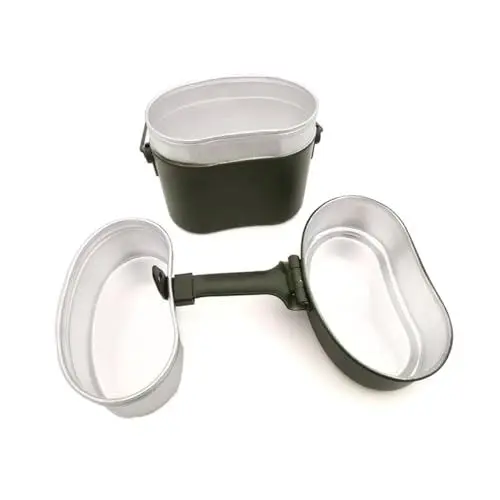 Produktbild: TOPBATHY Aluminium Lunchbox Wärmebox Camping-set Für Outdoor-abenteuer Wandern Und Camping