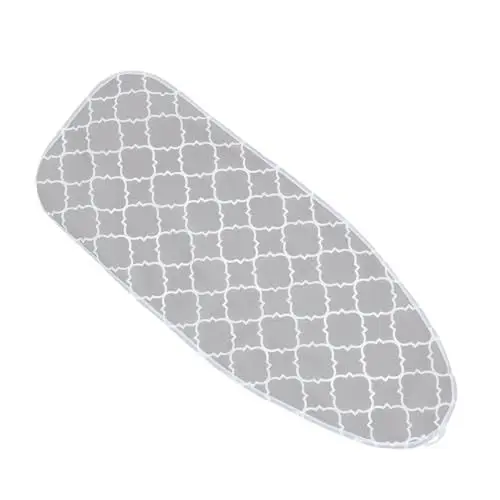Produktbild: TOPBATHY Bügelbrettbezug Bügelbrett Überzug Bügelbrett Ersatzbezug Bügelbrettbezüge Bügelbrett Wechselbezug Eisenpolsterbezüge Dicke Eisenpolster Reine Baumwolle Grey
