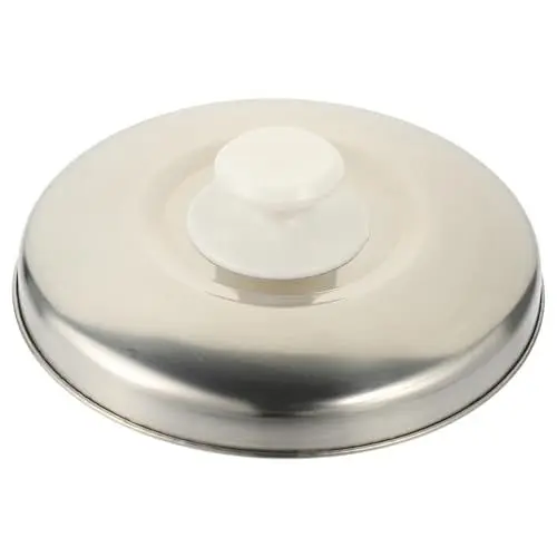 Produktbild: TOPBATHY Deckel Für Elektroherde Aus Edelstahl Ersatzdeckel Für Reiskocher Alter Stil Dreieckiger Halbkugel-topfdeckel 1 5 L Einfacher Drehknopf Universell Passender Topfdeckel Aus Metall