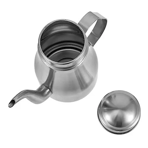 Produktbild: TOPBATHY Edelstahl Öl Ausgießer Flasche Sauce Flaschen Für Küche Für Küche Sauce Dispenser