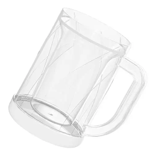 Produktbild: TOPBATHY Modernes Design Kaltes Bier Becher Becher Gefrierschrank Becher Wasser Tasse Delicate Getränke Tasse