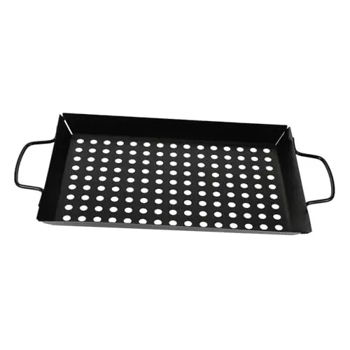 Produktbild: TOPBATHY Antihaftbeschichtete Grillplatte Leicht Zu Reinigende Grillroste Bratpfanne Mit Beweglichen Griffen