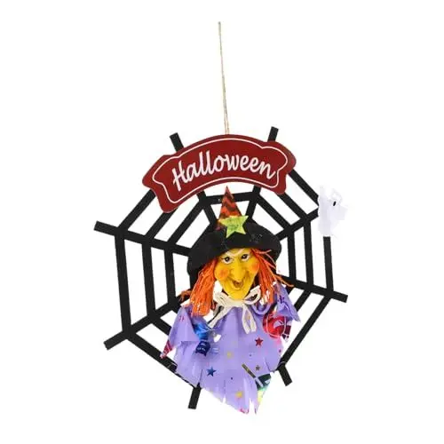 Produktbild: TOPBATHY Halloween Party Dekorative Tür Aufhänger Spinne Web Scary Hängen Ghosts Indoor Dekorationen Liefert