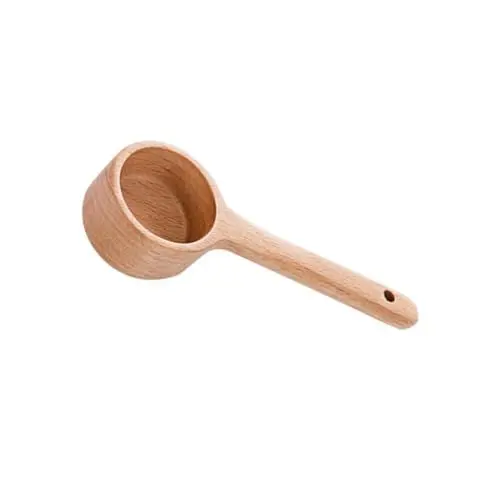 Produktbild: TOPBATHY Griff Naturholzschaufel Holzlöffel Für Teemesser Suppenkelle Größe Für Die Küche