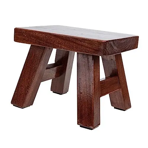 Produktbild: TOPBATHY Massivholzbank Fußhocker Kleiner Hocker Für Jungen Und Mädchen Mini Step Home Möbel